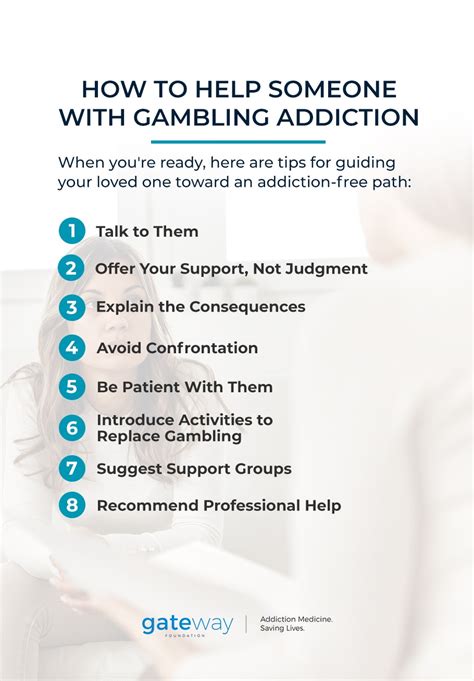 how to help someone with gambling addiction.